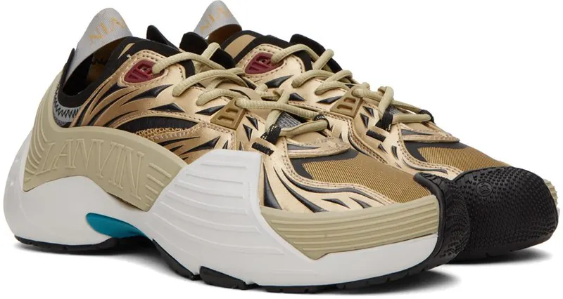 Lanvin Gold Flash-X 02M6 ECRU/MORDORE (FM-SKIK00-MEFR-E22)