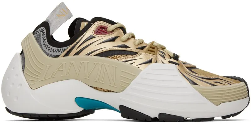 Lanvin Gold Flash-X 02M6 ECRU/MORDORE (FM-SKIK00-MEFR-E22)