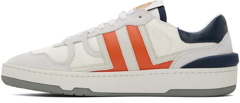 Lanvin Gray & Orange Clay 2990 NAVY BLUE/ORANG (FM-SKDK00-MESU-H22)