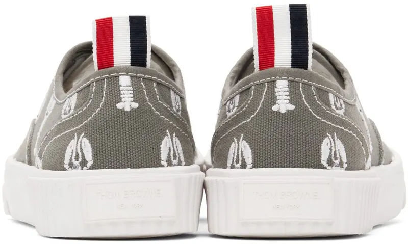 Thom Browne Gray Heritage Lobster 035 Med Grey (FFD063A-E0166)