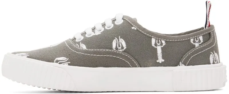 Thom Browne Gray Heritage Lobster 035 Med Grey (FFD063A-E0166)