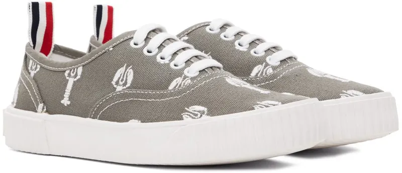 Thom Browne Gray Heritage Lobster 035 Med Grey (FFD063A-E0166)