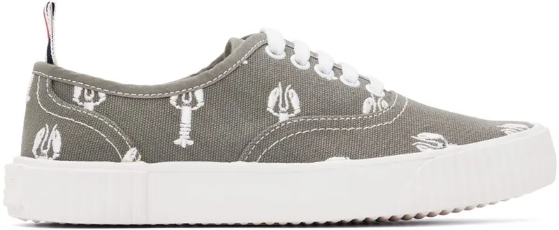 Thom Browne Gray Heritage Lobster 035 Med Grey (FFD063A-E0166)