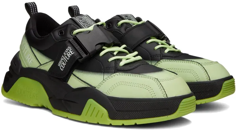 Versace Jeans Couture Green & Black Stargaze EM09 BLACK/MULTI (E73YA3SFE EZP164)