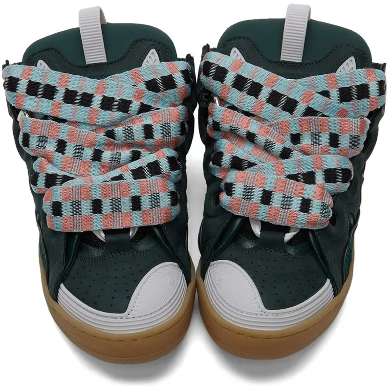 Lanvin Green Skate 464 FOREST (FM-SKRK11-DRAG-A21)