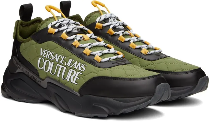 Versace Jeans Couture Green Wave EPI7 ARMY/MULTI (E73YA3SW5 EZS458)