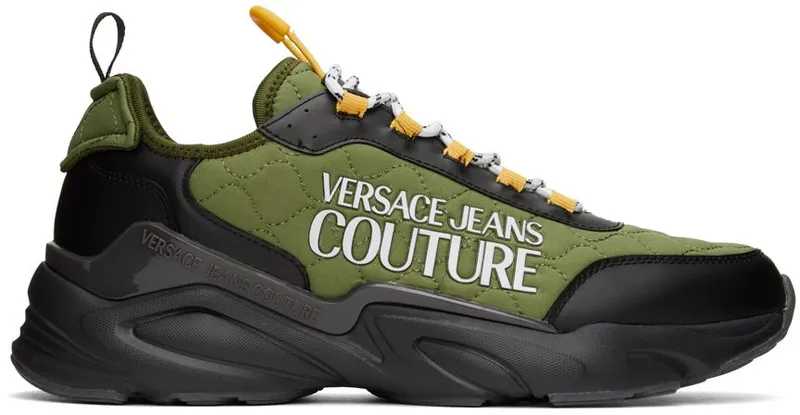 Versace Jeans Couture Green Wave EPI7 ARMY/MULTI (E73YA3SW5 EZS458)