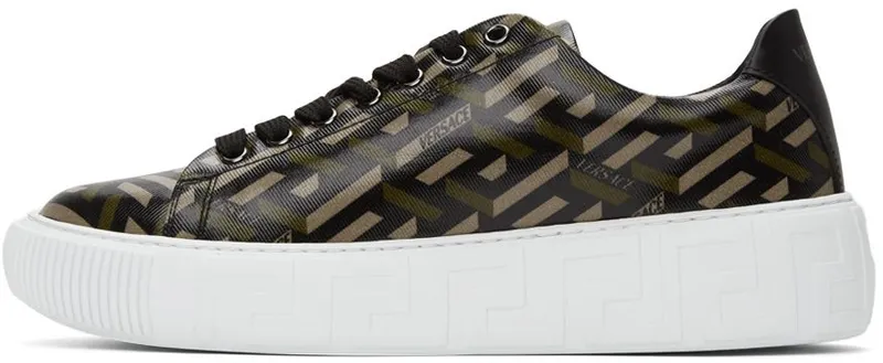 Versace Khaki La Greca 5B15B KHAKI (DSU8404 1A01726)