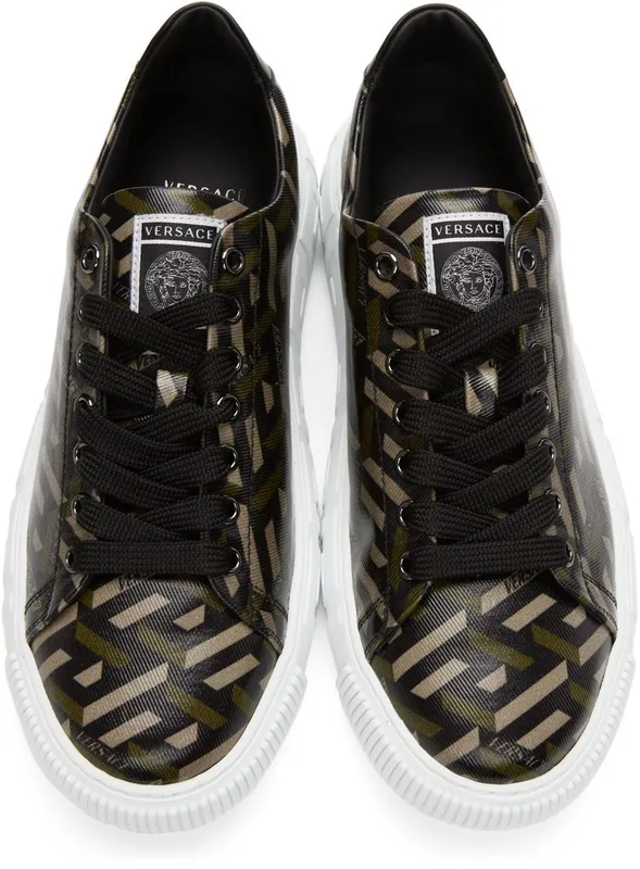 Versace Khaki La Greca 5B15B KHAKI (DSU8404 1A01726)
