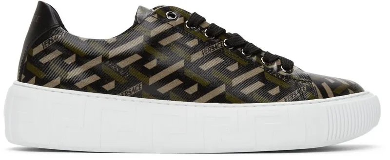 Versace Khaki La Greca 5B15B KHAKI (DSU8404 1A01726)
