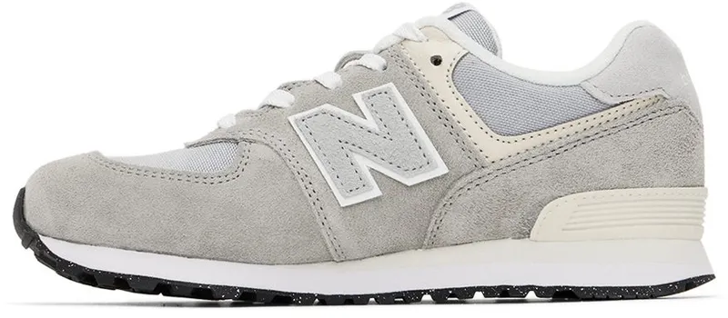New Balance Kids Gray 574 Big Kids Grey (GC574RD1)