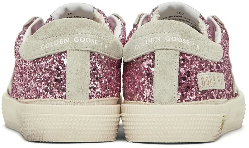 Golden Goose Kids Pink Glitter May 25623 Bubblegum Pink (GYF00112.F002813.25623)