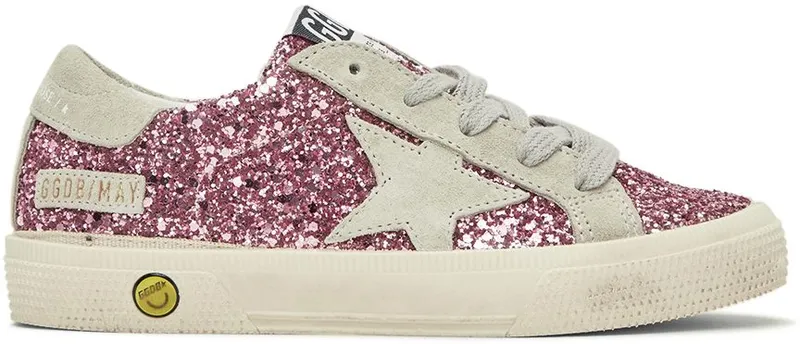 Golden Goose Kids Pink Glitter May 25623 Bubblegum Pink (GYF00112.F002813.25623)