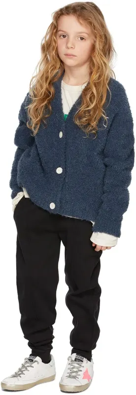 Golden Goose Kids White & Black Pony Hair Zebra Super Star Classic 81615 White Black Ze (GYF00101.F002841.81615)