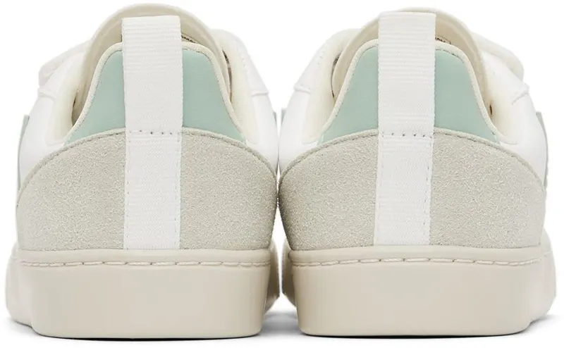 VEJA Kids White & Blue V-10 WHITE_MATCHA (CV0703034C)