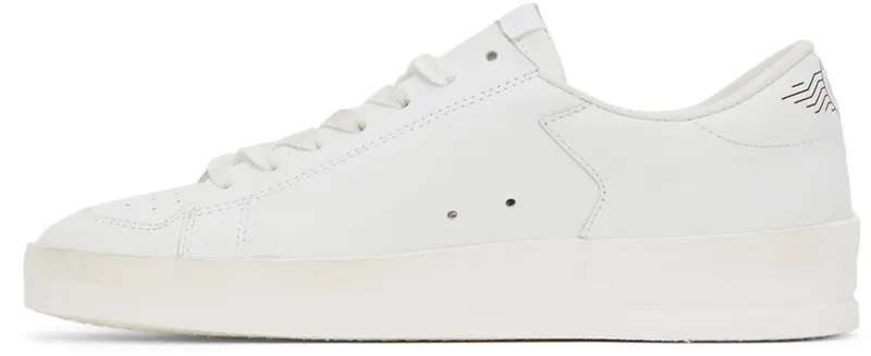 Golden Goose Leather Stardan White (F00128.F000566.10100)