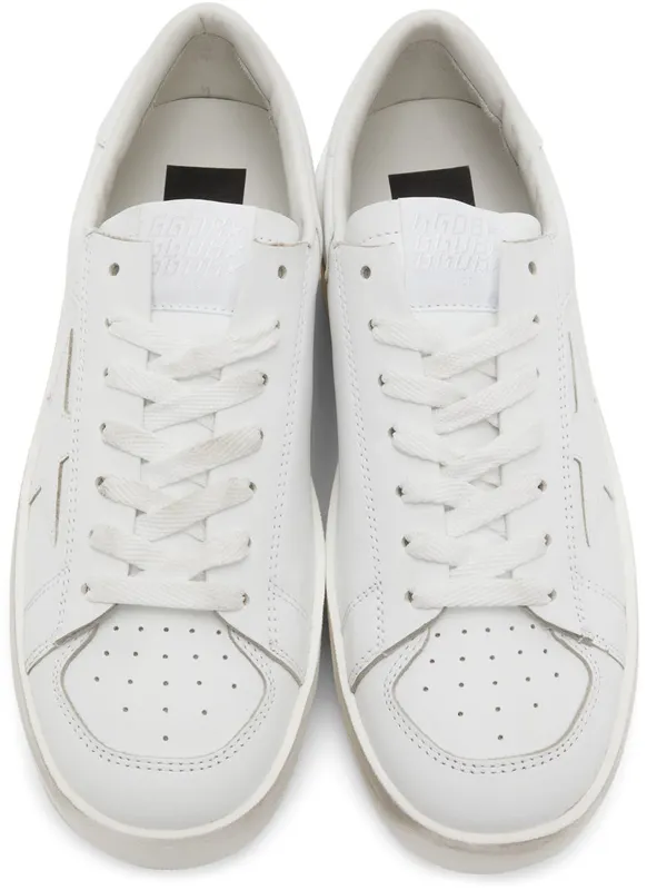Golden Goose Leather Stardan White (F00128.F000566.10100)