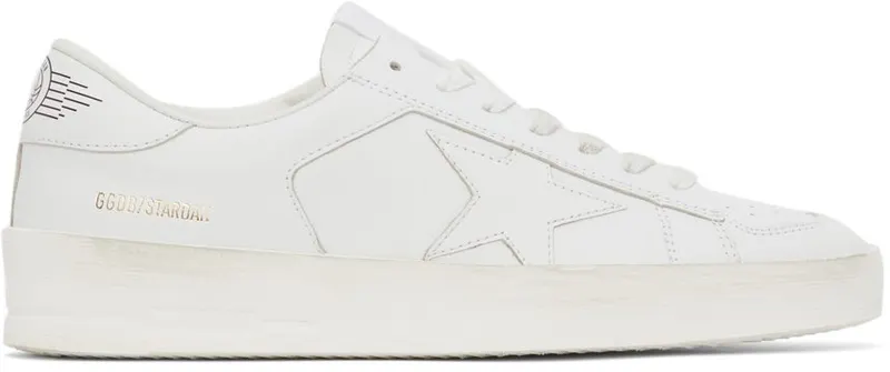 Golden Goose Leather Stardan White (F00128.F000566.10100)