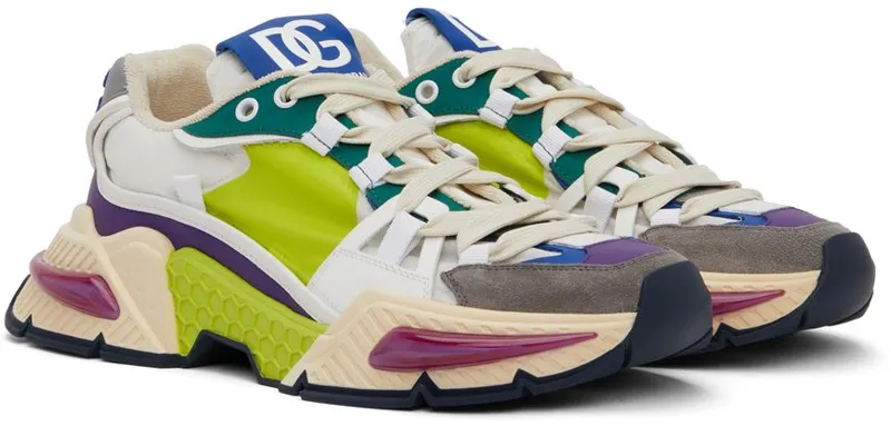 Dolce & Gabbana Multicolor Airmaster Low-Top 80995 MULTICOLOR (CS1984 AQ939)