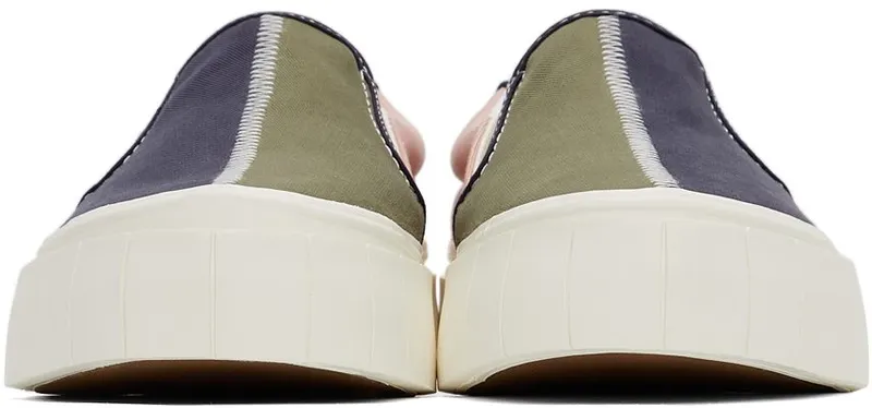 Good News Navy & Green Yess Slip-On NAVY / GREEN / PINK (GNYESS030-M)