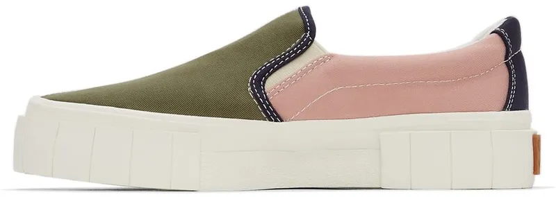 Good News Navy & Green Yess Slip-On NAVY / GREEN / PINK (GNYESS030-M)