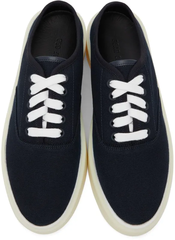 Fear of God Navy Canvas 101 Backless Navy (FG80-003CNV)