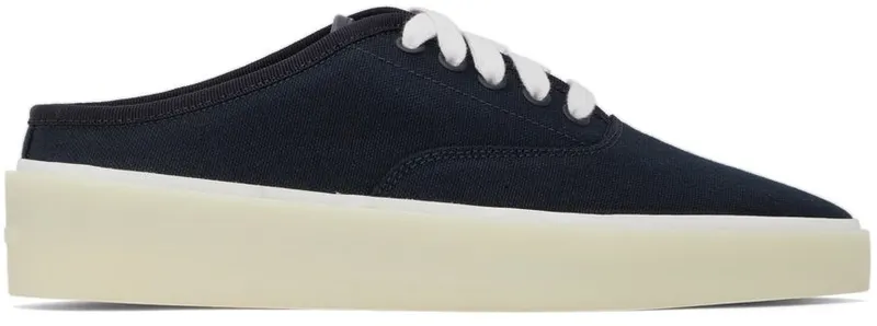 Fear of God Navy Canvas 101 Backless Navy (FG80-003CNV)