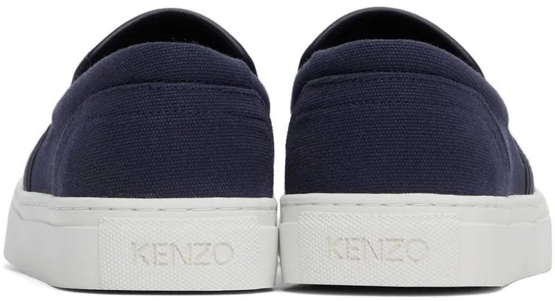 Kenzo Navy K-Skate Tiger Slip-On 76 – NAVY BLUE (FB65SN100F71)
