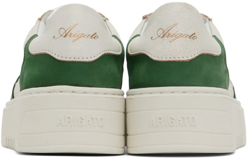 Axel Arigato Off-White & Green Orbit White/Kale Green (F0180036)
