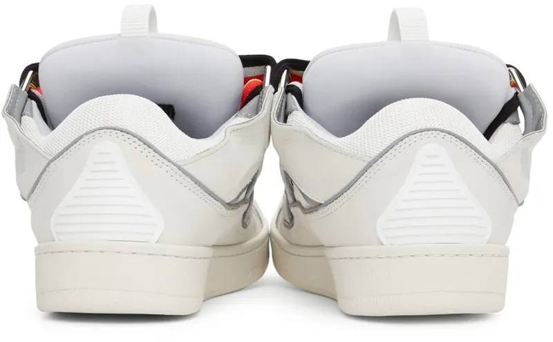 Lanvin Off-White & Grey Curb 00 WHITE (FM-SKRK11-REFL-P22)