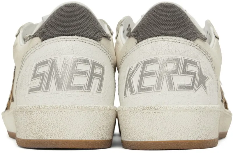 Golden Goose Off-White Ball Star 10889 White/Leo (GWF00117.F002504.10889)