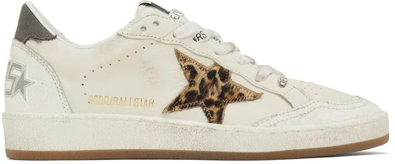 Golden Goose Off-White Ball Star 10889 White/Leo (GWF00117.F002504.10889)