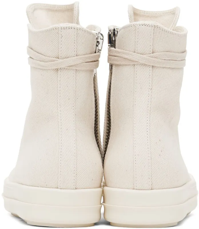 Rick Owens Drkshdw Off-White Denim 2111 Natural/Milk/Mi (DS02B4800 DQ)