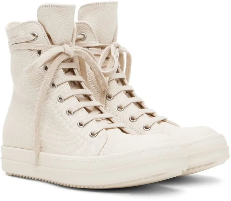 Rick Owens Drkshdw Off-White Denim 2111 Natural/Milk/Mi (DS02B4800 DQ)