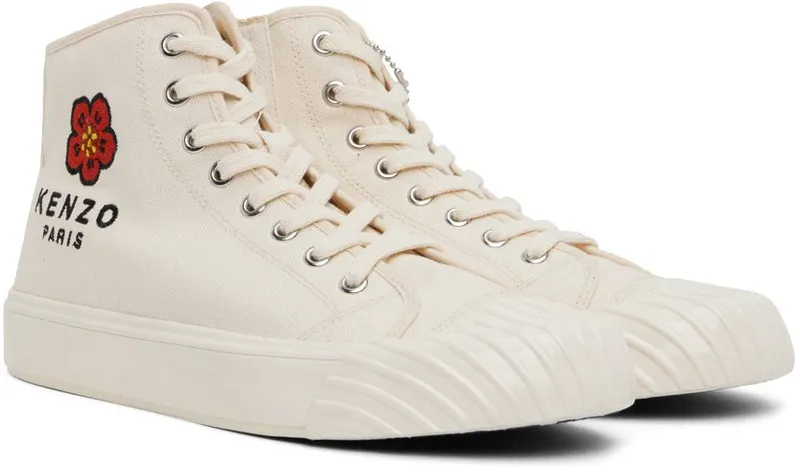 Kenzo Off-White Kenzo Paris Kenzoschool 04 – CREAM (FC65SN020F73)