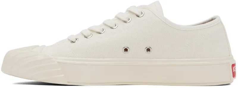 Kenzo Off-White Kenzo Paris School Trainers 02 – OFF WHITE (FC65SN010F50)