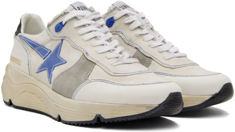 Golden Goose Off-White Running Sole Low-Top 10897 CREAMY WHITE I (GMF00215.F002527.10897)