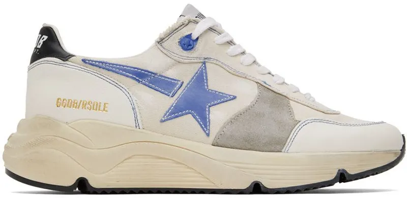 Golden Goose Off-White Running Sole Low-Top 10897 CREAMY WHITE I (GMF00215.F002527.10897)