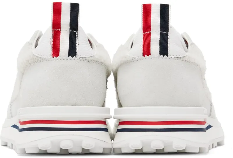 Thom Browne Off-White Shearling Tech 100 White (FFD120A-L0010)