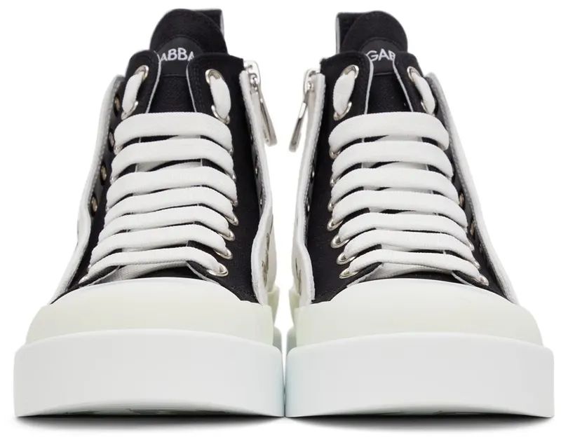 Dolce & Gabbana Portofino Light Colorblock Mid-Top 89697 White (CK1833 AO853)