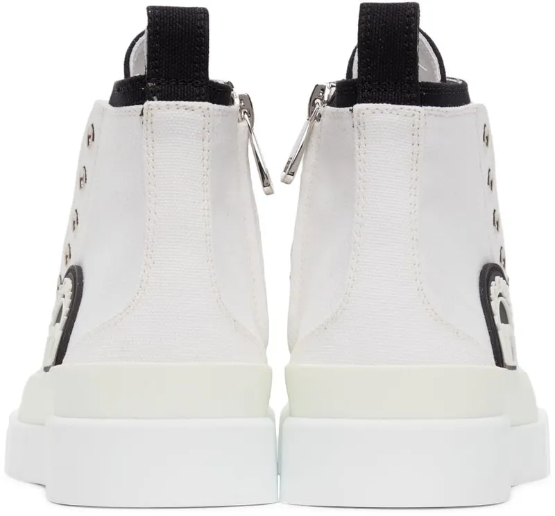 Dolce & Gabbana Portofino Light Colorblock Mid-Top 89697 White (CK1833 AO853)