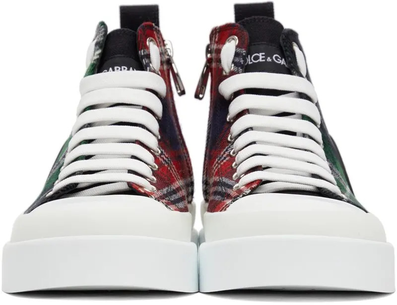 Dolce & Gabbana Portofino Light Two-Tone Mid-Top 80995 MULTI (CS1889-AO789)