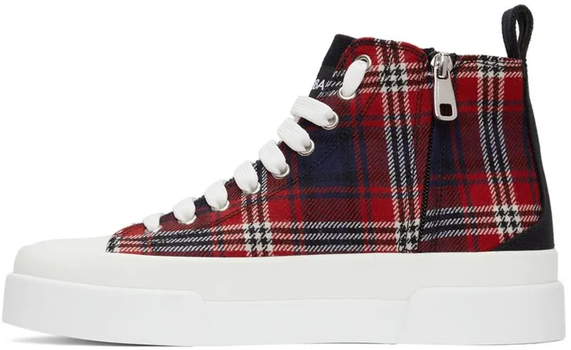 Dolce & Gabbana Portofino Light Two-Tone Mid-Top 80995 MULTI (CS1889-AO789)