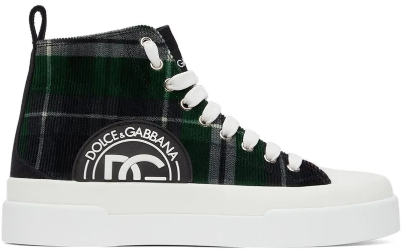 Dolce & Gabbana Portofino Light Two-Tone Mid-Top 80995 MULTI (CS1889-AO789)