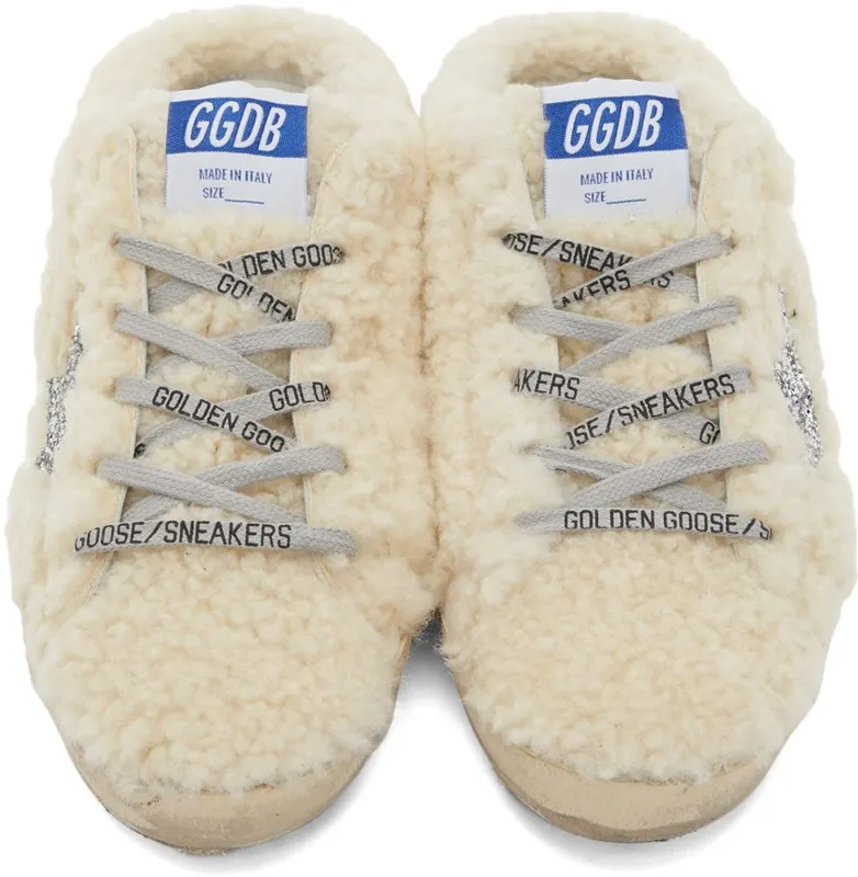 Golden Goose Shearling Superstar Natural White (F00110.F001987.10757)