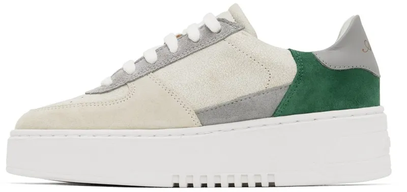 Axel Arigato SSENSE Exclusive Gray & Green Orbit Green/Grey (F0180050)