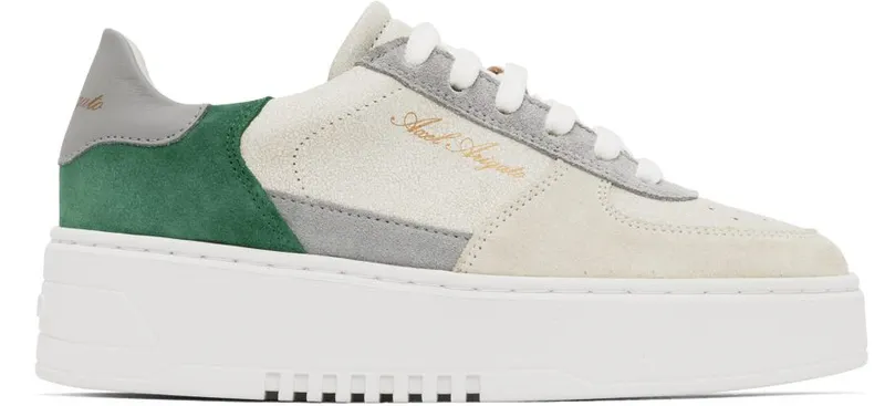 Axel Arigato SSENSE Exclusive Gray & Green Orbit Green/Grey (F0180050)