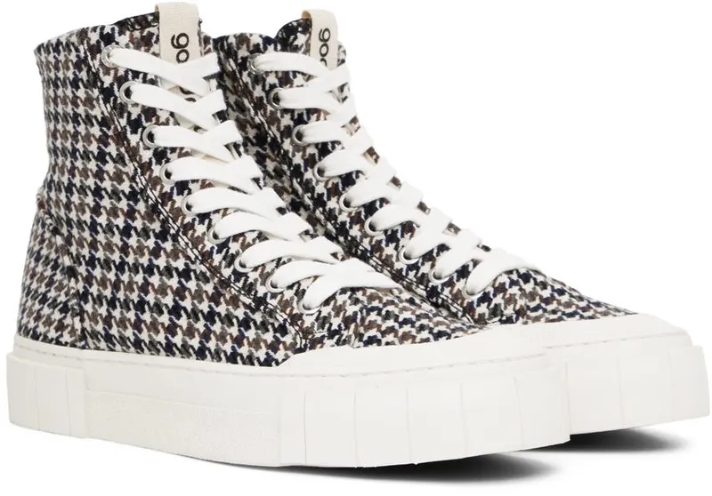 Good News SSENSE Exclusive Multicolor Juice CHECK MUSTARD (GNJUIC021)