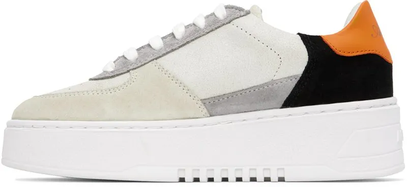 Axel Arigato SSENSE Exclusive Taupe Orbit Orange/Brown (F0180049)
