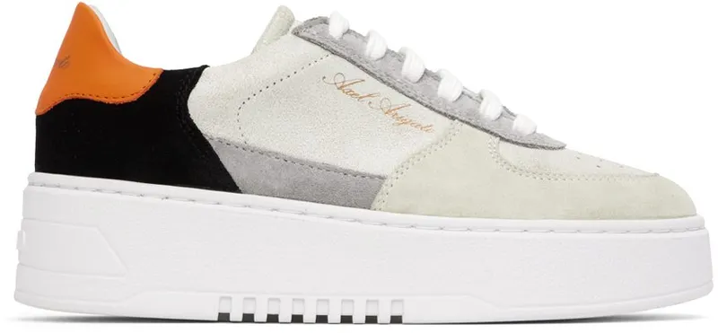 Axel Arigato SSENSE Exclusive Taupe Orbit Orange/Brown (F0180049)